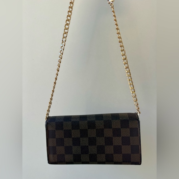 Louis Vuitton Damier crossbody bag clutch wallet - Picture 5 of 9